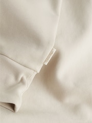 Calvin Klein Brown Mix Media Interlock Sweatshirt - Image 4 of 4