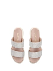 Carvela Comfort Silver Chrome KRYPTON Sandals - Image 5 of 5
