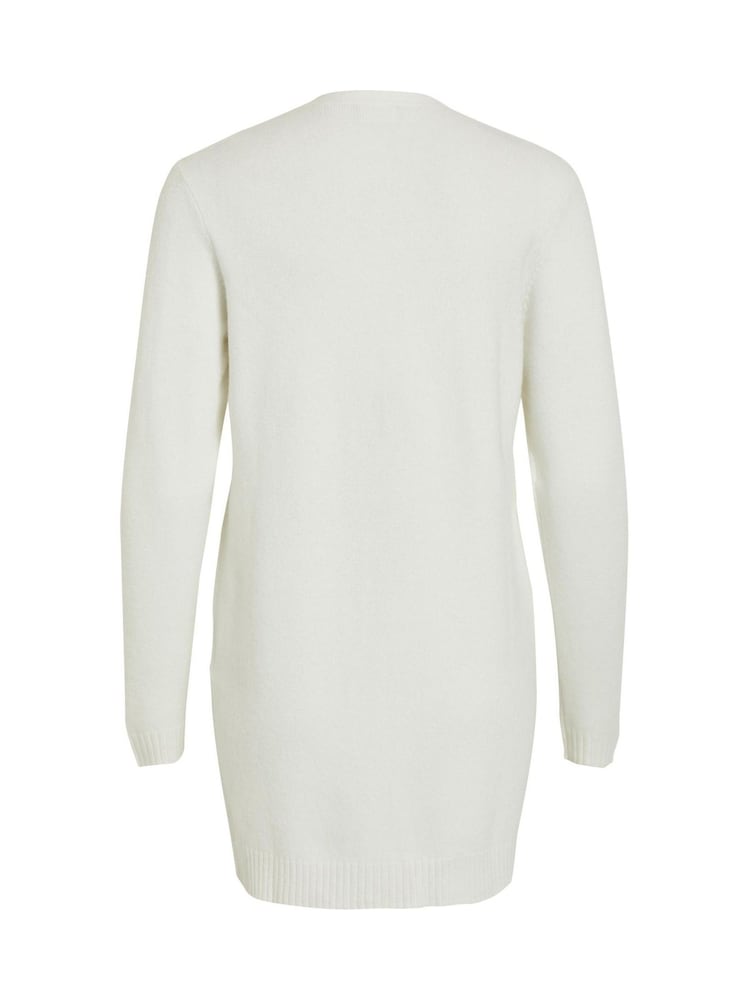 VILA White Long Sleeve Lightweight Knit Cardigan - Image 4 of 4