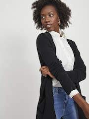 VILA Black Long Sleeve Lightweight Knit Cardigan - Image 2 of 5