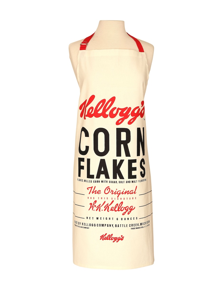 Dexam Kellogg's Multi Cornflakes 100% Cotton Apron - Image 1 of 1 Dexam Kellogg's Multi Cornflakes 100% Cotton Apron - Image 1 of 1