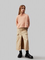 Calvin Klein Green Utility Cargo Skirt - Image 1 of 4