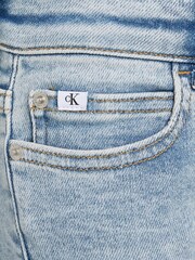 Calvin Klein Blue Mid Rise Flared Bootcut Jeans - Image 3 of 3