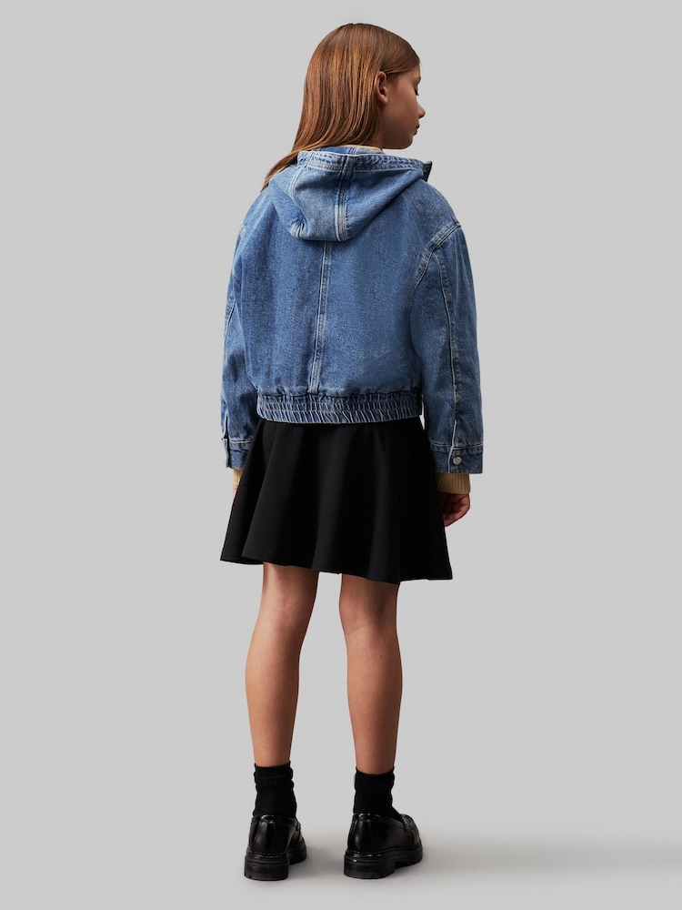 Calvin Klein Punto Tapered A-Line Skirt - Bild 4 von 4