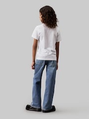 Calvin Klein – Jeans mit lockerer Passform, hoher Taille und weitem Bein aus Denim - Bild 3 von 6