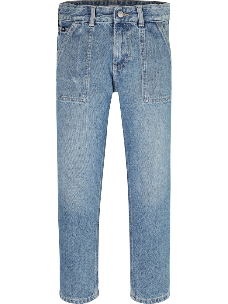 Calvin Klein Blue Modern Dad Jeans - Image 1 of 2
