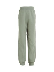 Calvin Klein Green Minimalistic Logo Fleece Joggers - Image 5 of 5