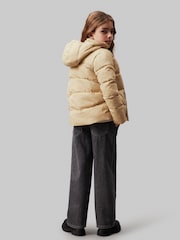 Calvin Klein Green Essential Puffer Jacket - Image 2 of 4