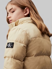 Calvin Klein Green Essential Puffer Jacket - Image 4 of 4
