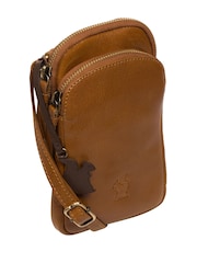 'Leia' Leather Cross-Body Phone Bag - Image 6 of 8