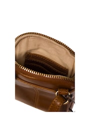 'Leia' Leather Cross-Body Phone Bag - Image 7 of 8