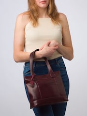 'Little Patience' Leather Tote Bag - Image 2 of 7