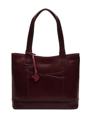 'Little Patience' Leather Tote Bag - Image 3 of 7