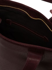 'Little Patience' Leather Tote Bag - Image 7 of 7