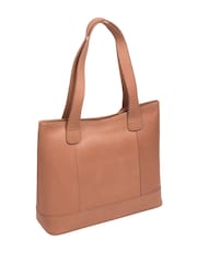 'Little Patience' Leather Tote Bag - Image 4 of 7