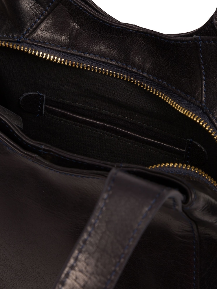 Azul oscuro - Bolso de mano Juliet de Conkca - Imagen 8 de 8 Azul oscuro - Bolso de mano Juliet de Conkca - Imagen 8 de 8