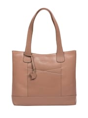'Little Patience' Leather Tote Bag - Image 3 of 7