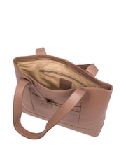 'Little Patience' Leather Tote Bag - Image 5 of 7