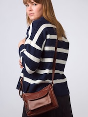 Conkca 'Lottie' Leather Cross-Body Bag - Image 2 of 7