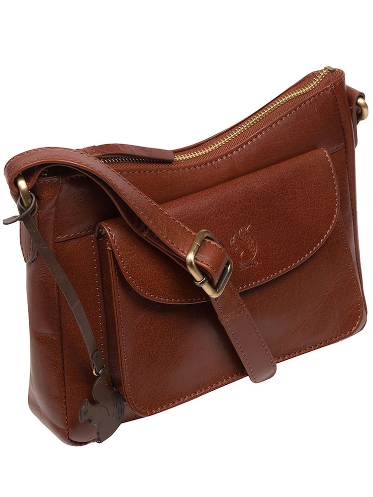 Conkca 'Lottie' Leather Cross-Body Bag - Image 6 of 7