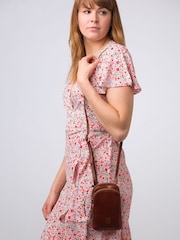 'Leia' Leather Cross-Body Phone Bag - Image 2 of 8