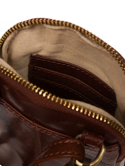 'Leia' Leather Cross-Body Phone Bag - Image 7 of 8
