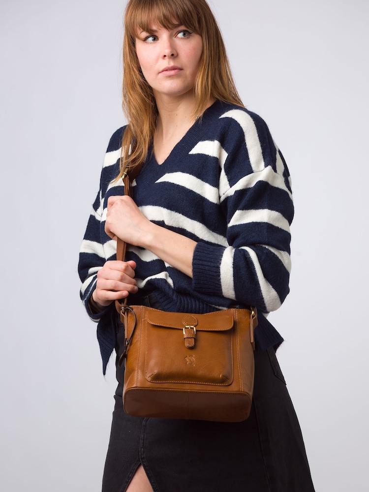 Conkca 'Carla' Leather Cross-Body Bag - Image 2 of 7