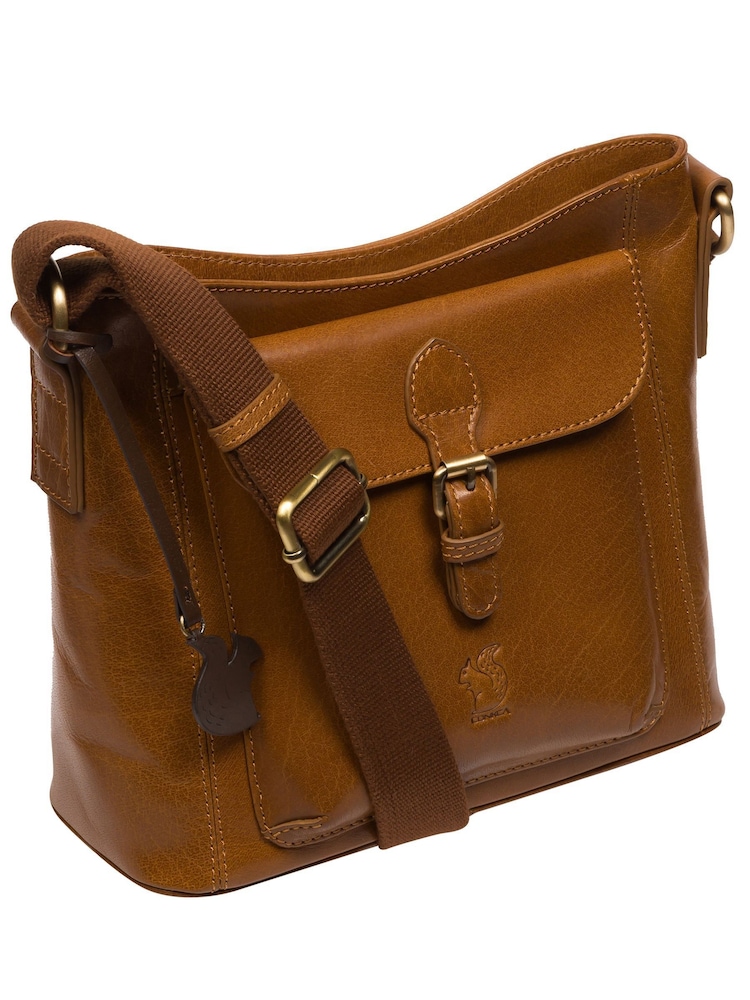 Conkca 'Carla' Leather Cross-Body Bag - Image 6 of 7