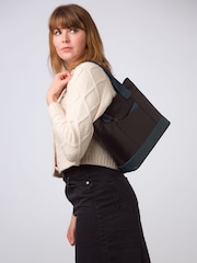 'Little Patience' Leather Tote Bag - Image 1 of 7