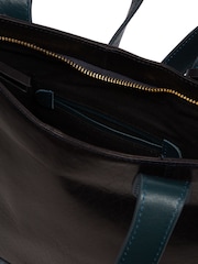 'Little Patience' Leather Tote Bag - Image 7 of 7