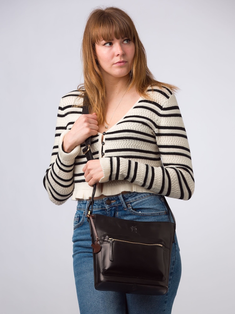 Conkca 'Liberty' Leather Shoulder Bag - Image 1 of 7