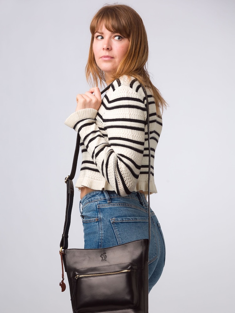 Conkca 'Liberty' Leather Shoulder Bag - Image 2 of 7