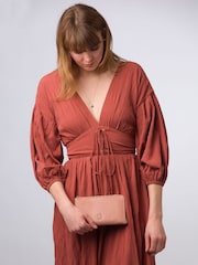 Conkca 'Winnie' Leather Cross-Body Clutch Bag - Image 3 of 7
