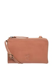 Conkca 'Winnie' Leather Cross-Body Clutch Bag - Image 4 of 7