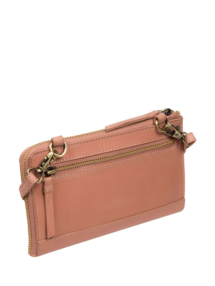 Conkca 'Winnie' Leather Cross-Body Clutch Bag - Image 5 of 7