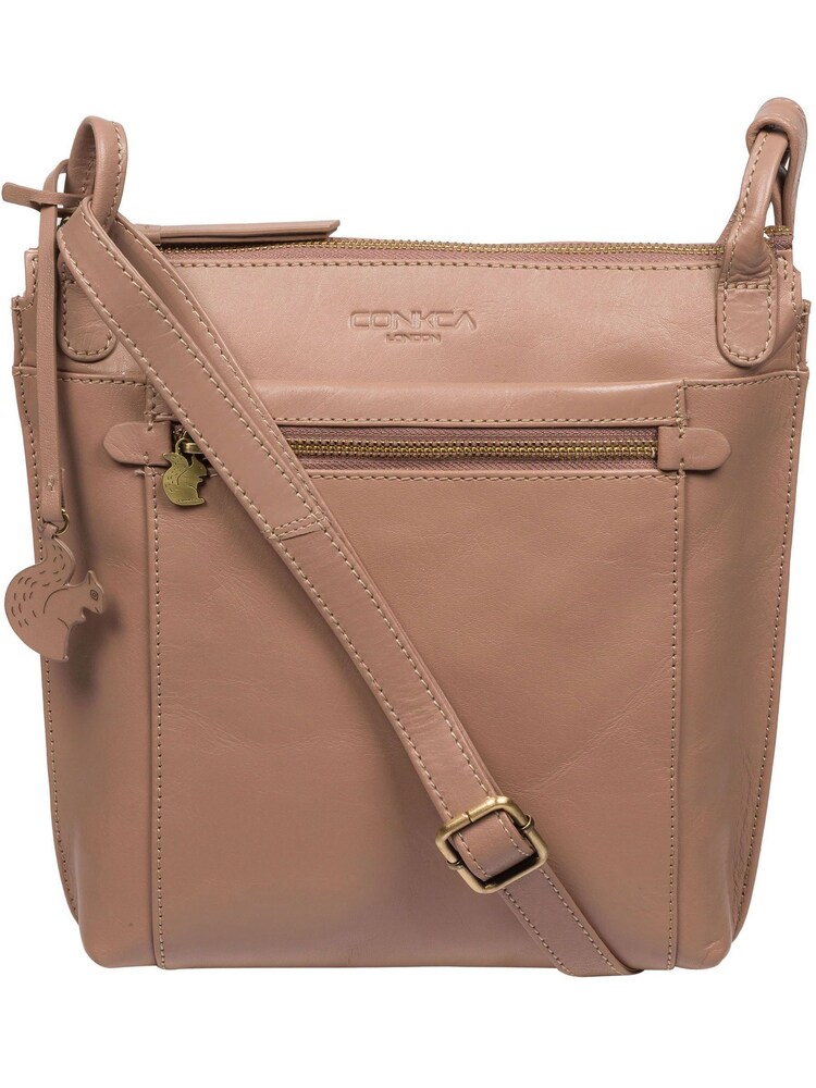 Conkca Rego Leather Cross Body Bag - Image 2 of 6 Conkca Rego Leather Cross Body Bag - Image 2 of 6