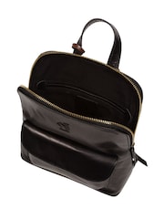 Preto - Conkcade couro 'Kerrie'Backpack - Imagem 4 de 6
