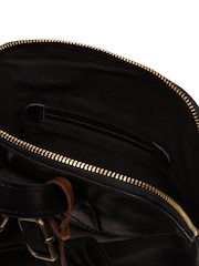 Preto - Conkcade couro 'Kerrie'Backpack - Imagem 6 de 6