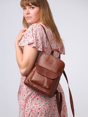Conkca 'Kerrie' Leather Backpack - Image 2 of 7