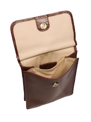 Conkca 'Milly' Leather Cross-Body Phone Black Bag - Image 5 of 6