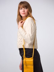 Conkca 'Milly' Leather Cross-Body Phone Black Bag - Image 2 of 6