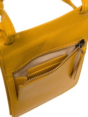 Conkca 'Milly' Leather Cross-Body Phone Black Bag - Image 5 of 6