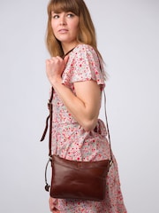 Conkca 'Viola' Leather Cross-Body Bag - Image 2 of 7