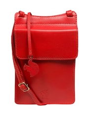 Conkca 'Milly' Leather Cross-Body Phone Black Bag - Image 2 of 5