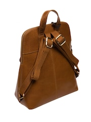 Castanho castanho - Conkcade couro 'Kerrie'Backpack - Imagem 4 de 7