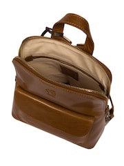 Castanho castanho - Conkcade couro 'Kerrie'Backpack - Imagem 5 de 7