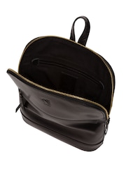 Schwarz - Conkca 'Amora' Lederrucksack - Bild 5 von 7