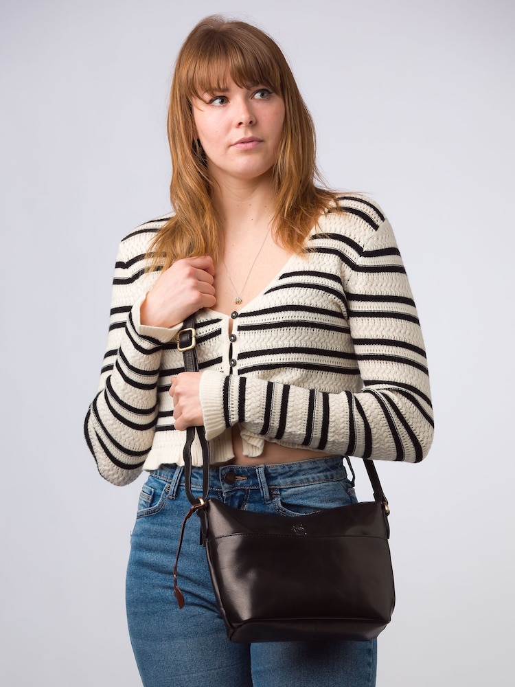 Conkca 'Merill' Leather Cross-Body Bag - Image 1 of 7