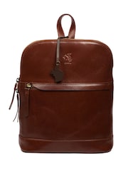 Braun - Conkca 'Amora' Lederrucksack - Bild 3 von 7