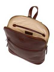 Braun - Conkca 'Amora' Lederrucksack - Bild 5 von 7